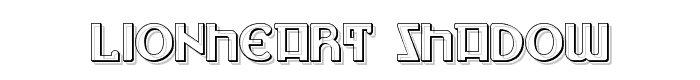 Lionheart Shadow font